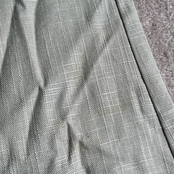 Staud Beige Linen Blend Patches Flared Pants Sz. 10 - Picture 8 of 8